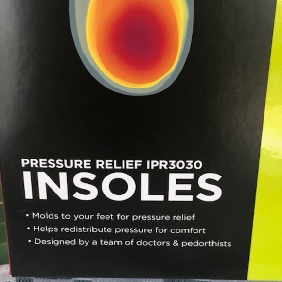 New Balance Pressure Relief IPR303 Insoles W8.5/M7 - Picture 11 of 14